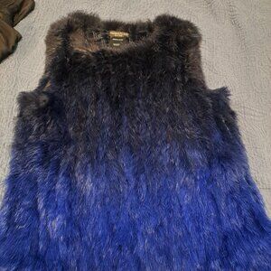 Dressy Furry Ombre Top